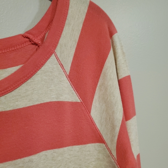 🔥Sale 2 for $15🔥Gap Bowery pink tan stripe ST - Picture 3 of 8